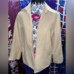 Anne Klein Linen Blend Pant Suit Set. Sz S/4